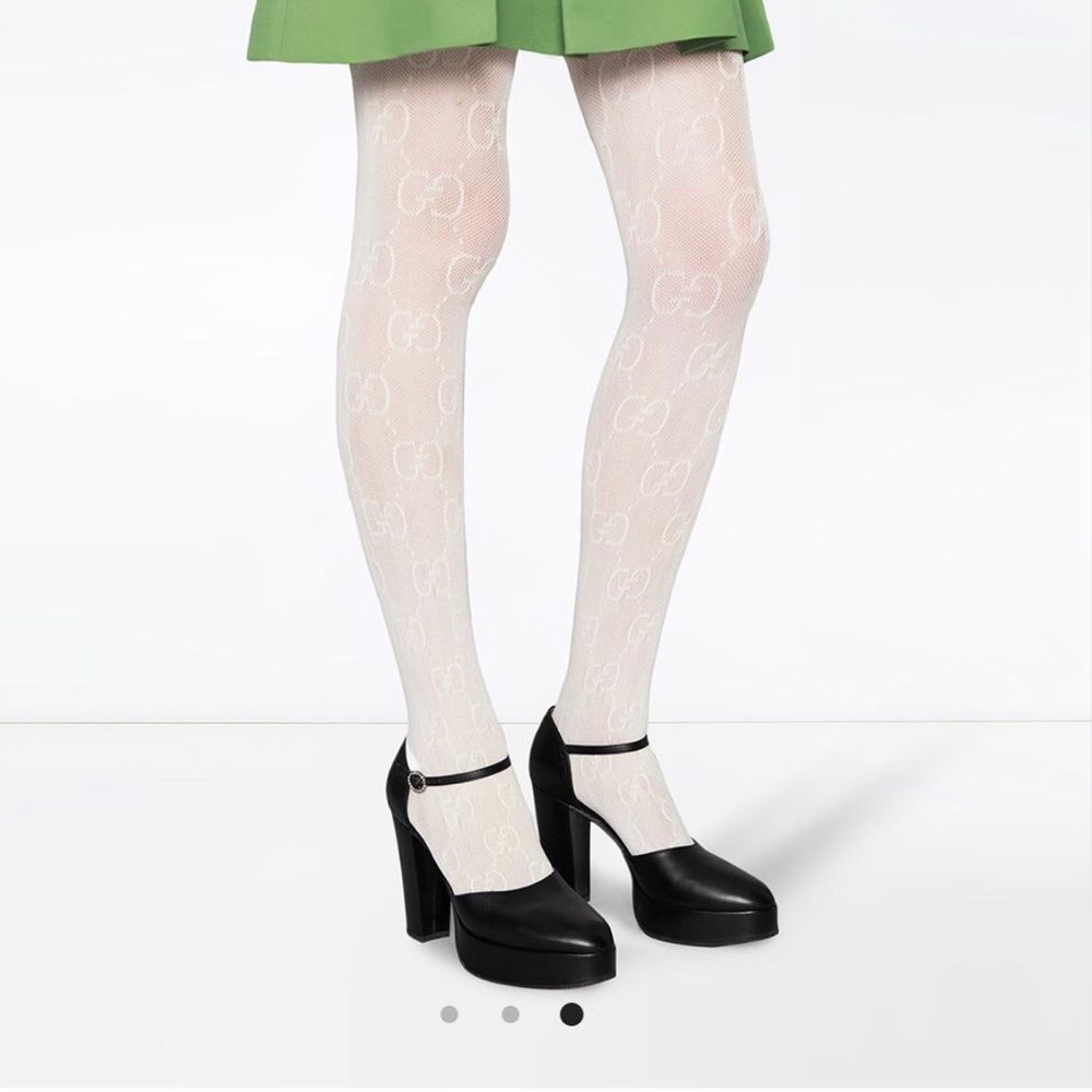 BNIB Gucci GG interlocking tights size small